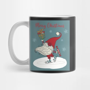 Happy santa greeting card Mug